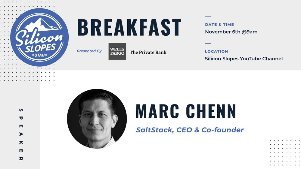Silicon Slopes Breakfast: Marc Chenn - SaltStack