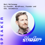 Matt Mullenweg, Co-Founder of Wordpress; Founder and CEO of Automattic, to Keynote Silicon Slopes Summit 2023