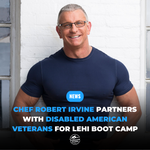 Food Network's Chef Robert Irvine Partners With Disabled American Veterans for Lehi Boot Camp