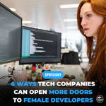 6 Ways Tech Companies Can Open More Doors to Female Developers