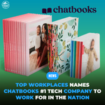 Top Workplaces Names Chatbooks #1 Tech Company to Work for in the Nation