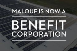 Malouf Announces Change to Benefit Corporation