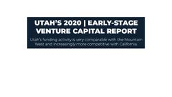 Utah's 2020 Early-Stage Venture Capital Report