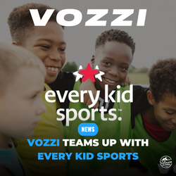 Vozzi Teams Up with Every Kid Sports