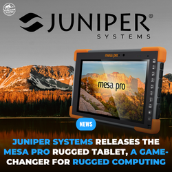 Juniper Systems Releases the Mesa Pro Rugged Tablet, A Game-Changer for Rugged Computing
